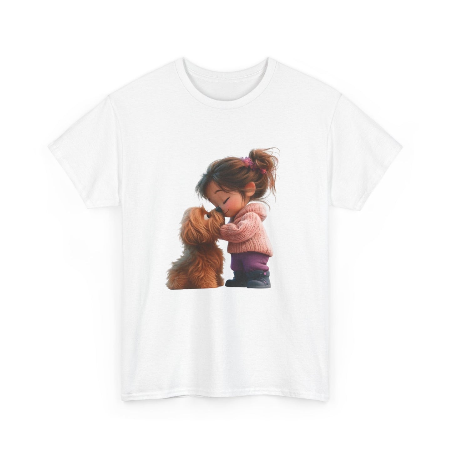 Dog Lover Tee, Cute Pet Shirt, Unisex Cotton T-Shirt, Gifts for Dog Lovers, Animal Lovers Apparel, Birthday Gift, Casual Wear