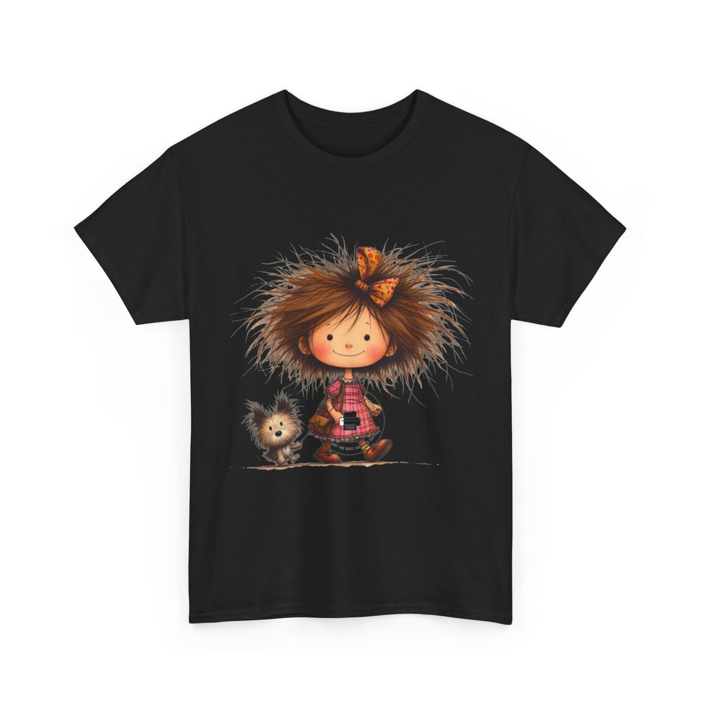 Whimsical Animal Friends Tee, Cute Graphic Tee, Family Gift, Birthday Gift, Fun Kids Apparel, Playful Cotton Shirt