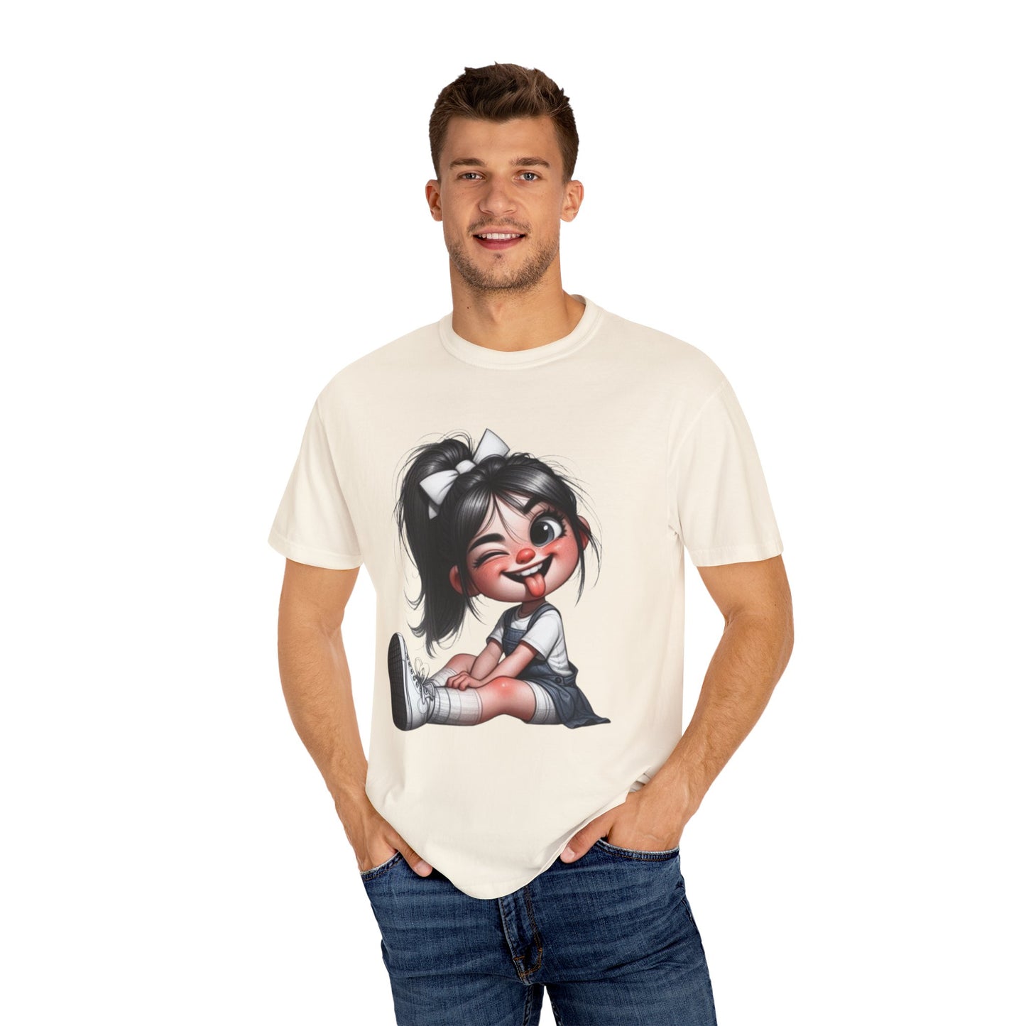 Cute Cartoon Character T-Shirt | Fun Graphic Tee, Gifts for Kids, Playful Style, Casual Wear, Birthday Apparel, Summer Fashion