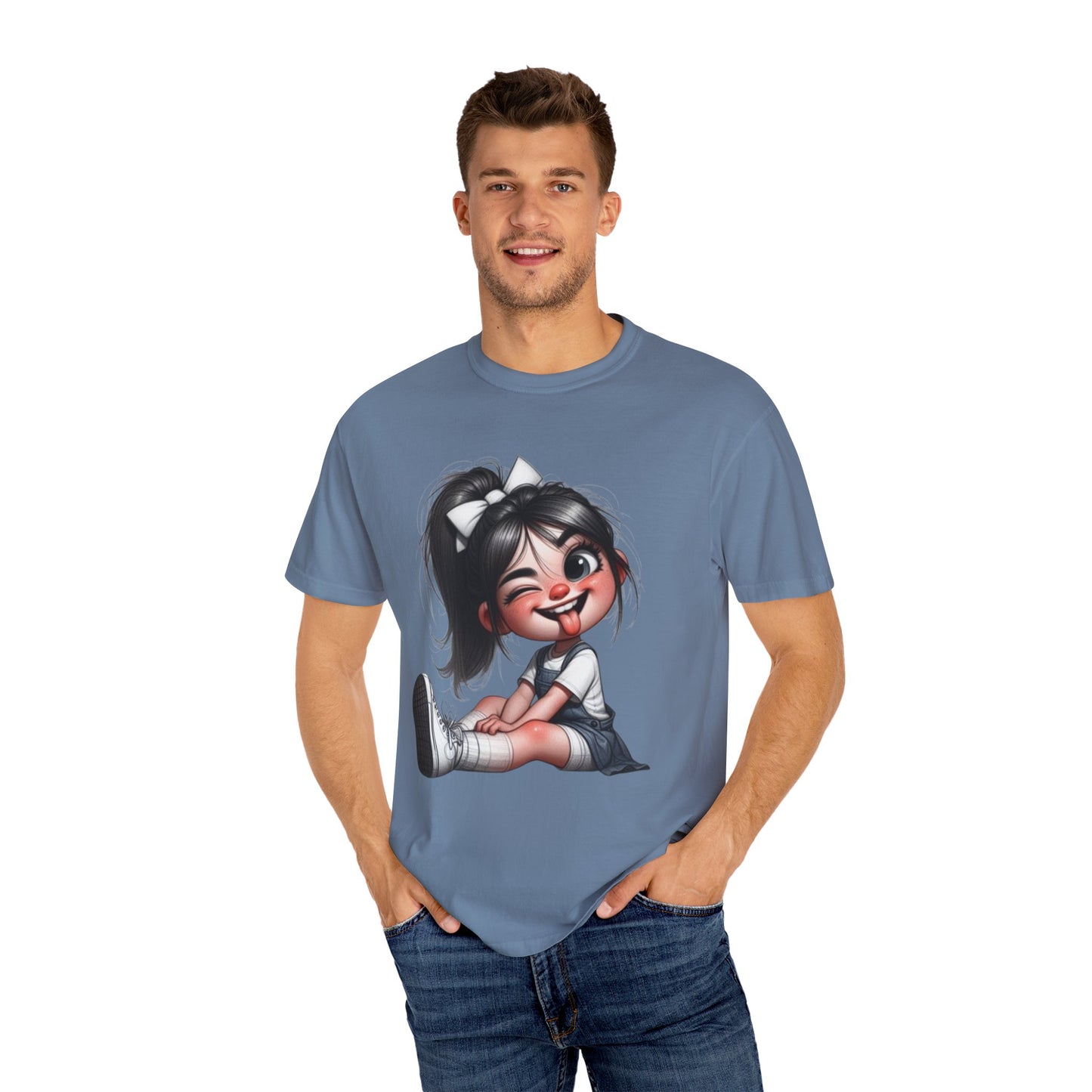 Cute Cartoon Character T-Shirt | Fun Graphic Tee, Gifts for Kids, Playful Style, Casual Wear, Birthday Apparel, Summer Fashion