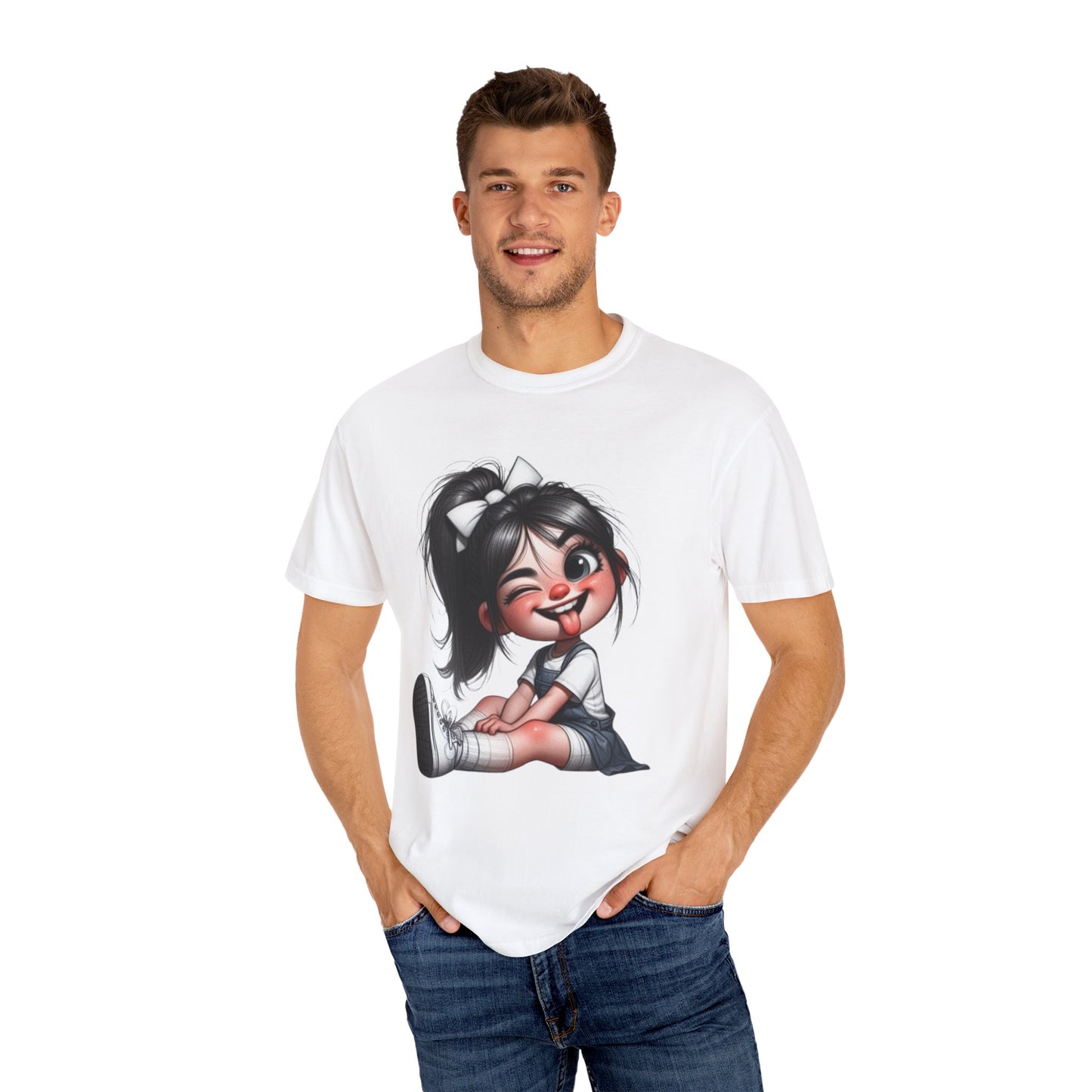 Cute Cartoon Character T-Shirt | Fun Graphic Tee, Gifts for Kids, Playful Style, Casual Wear, Birthday Apparel, Summer Fashion