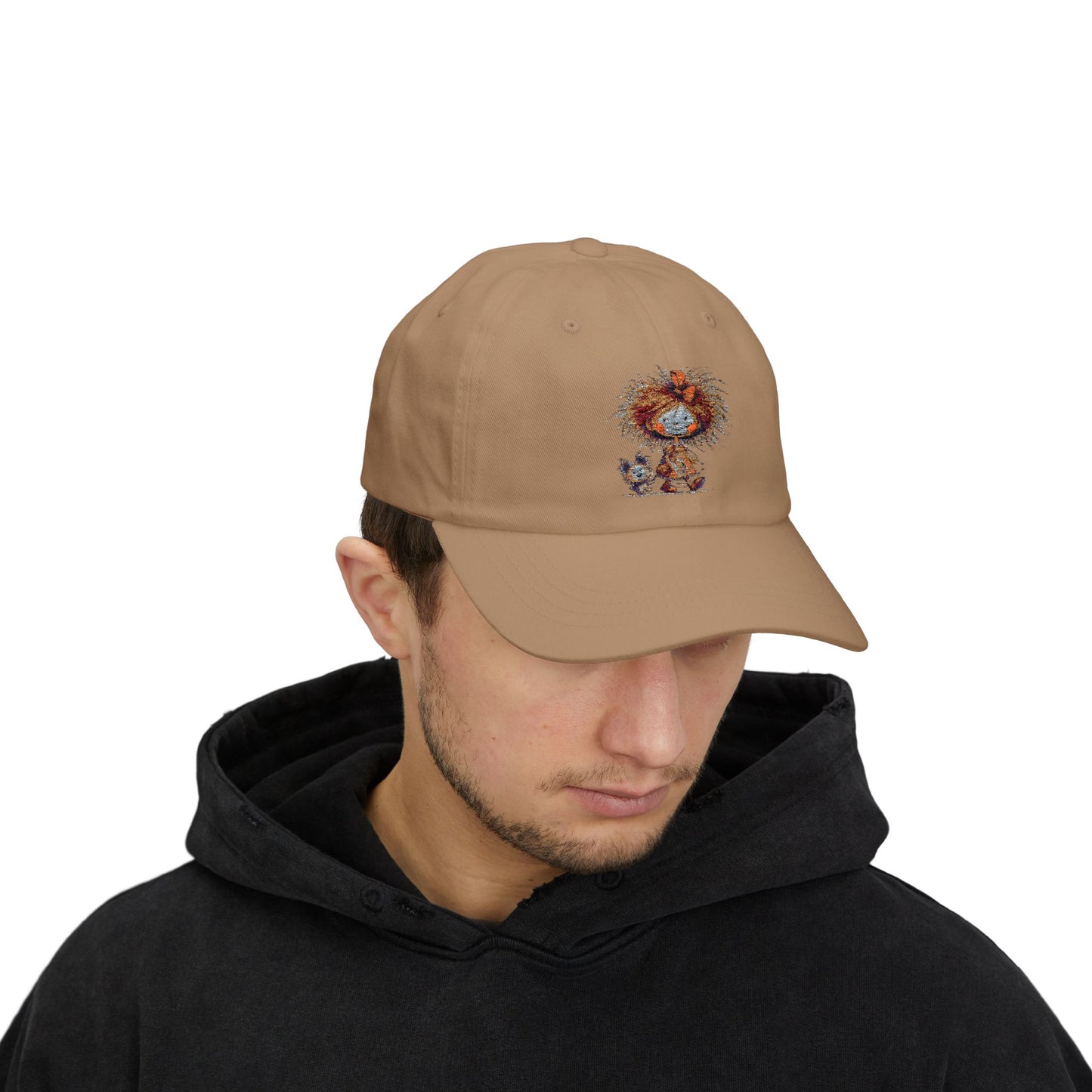 Classic Dad Cap with Cute Animal Design, Father's Day Gift, Casual Hat, Funny Dad Hat, Outdoor Cap, Gift for Dads