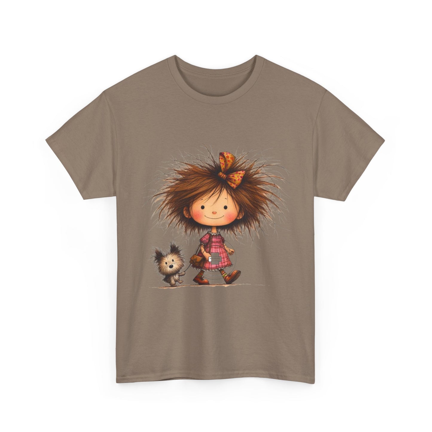 Whimsical Animal Friends Tee, Cute Graphic Tee, Family Gift, Birthday Gift, Fun Kids Apparel, Playful Cotton Shirt