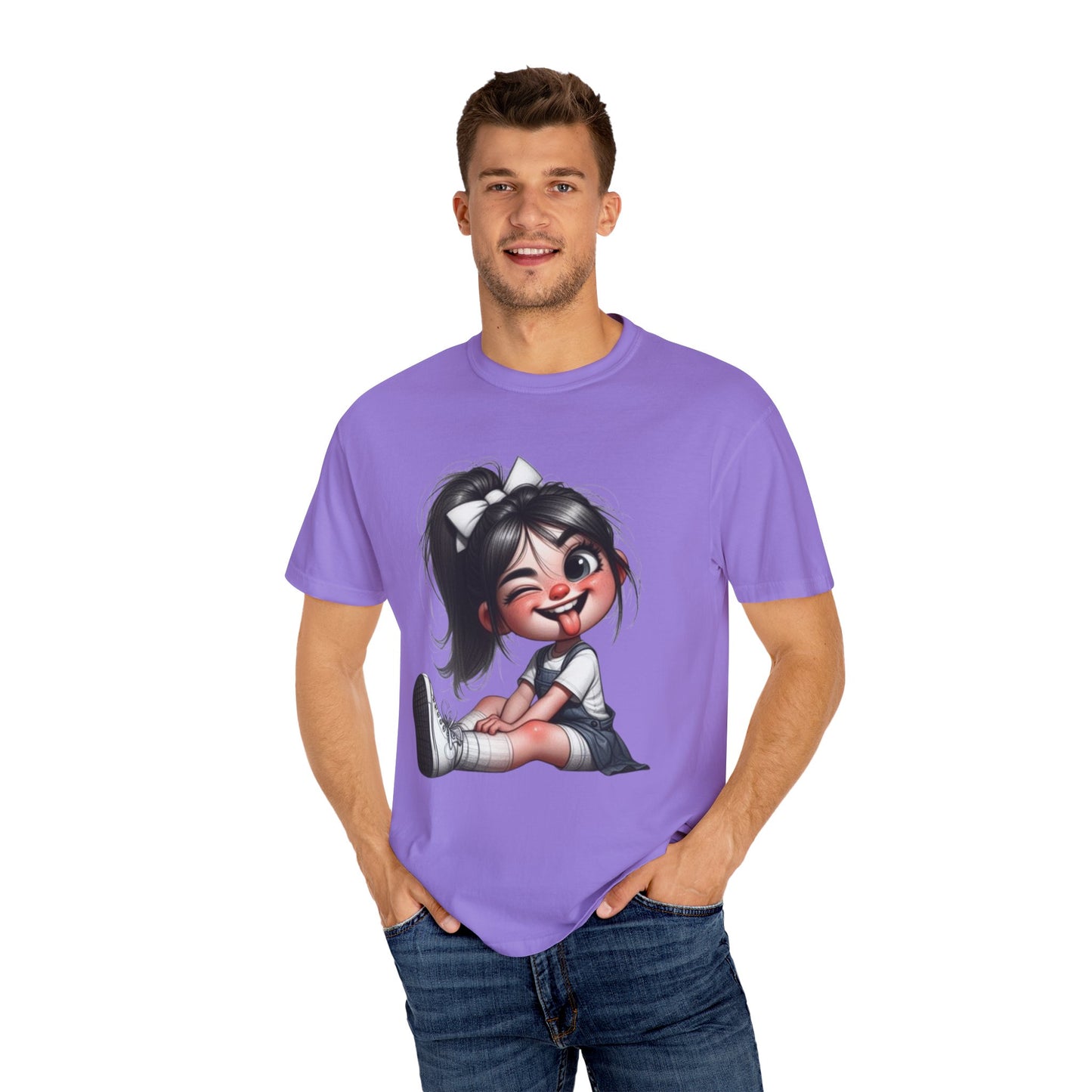 Cute Cartoon Character T-Shirt | Fun Graphic Tee, Gifts for Kids, Playful Style, Casual Wear, Birthday Apparel, Summer Fashion