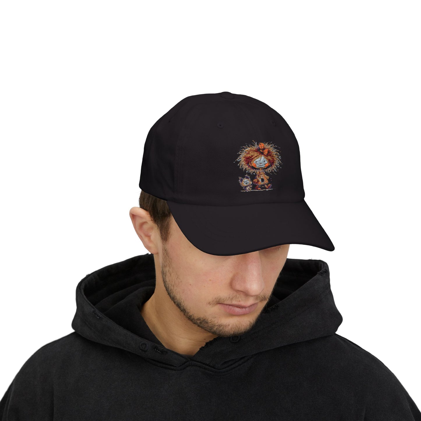 Classic Dad Cap with Cute Animal Design, Father's Day Gift, Casual Hat, Funny Dad Hat, Outdoor Cap, Gift for Dads