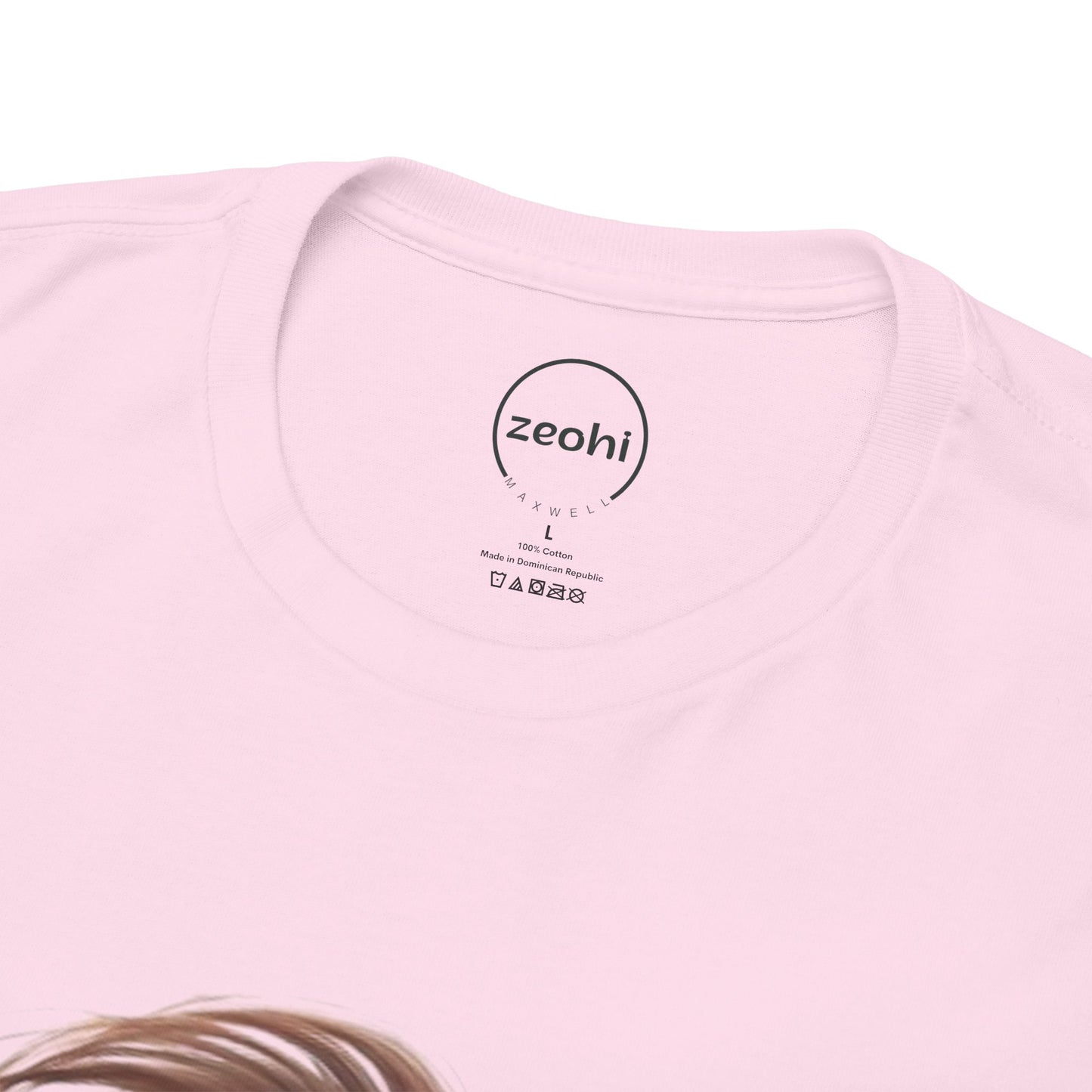 Cute Character Unisex Heavy Cotton Tee - Fun Graphic Tee for Parties, Gifts, Casual Wear, Birthdays, Everyday Comfort