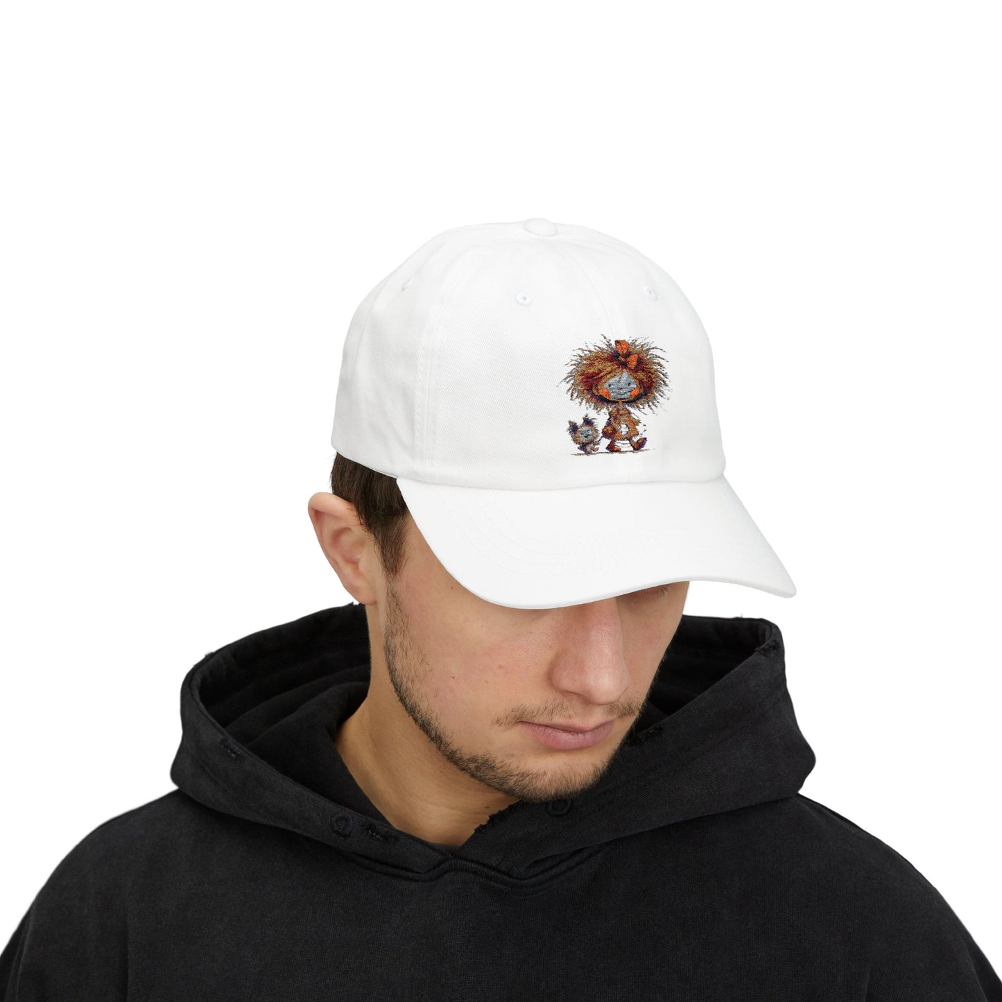 Classic Dad Cap with Cute Animal Design, Father's Day Gift, Casual Hat, Funny Dad Hat, Outdoor Cap, Gift for Dads