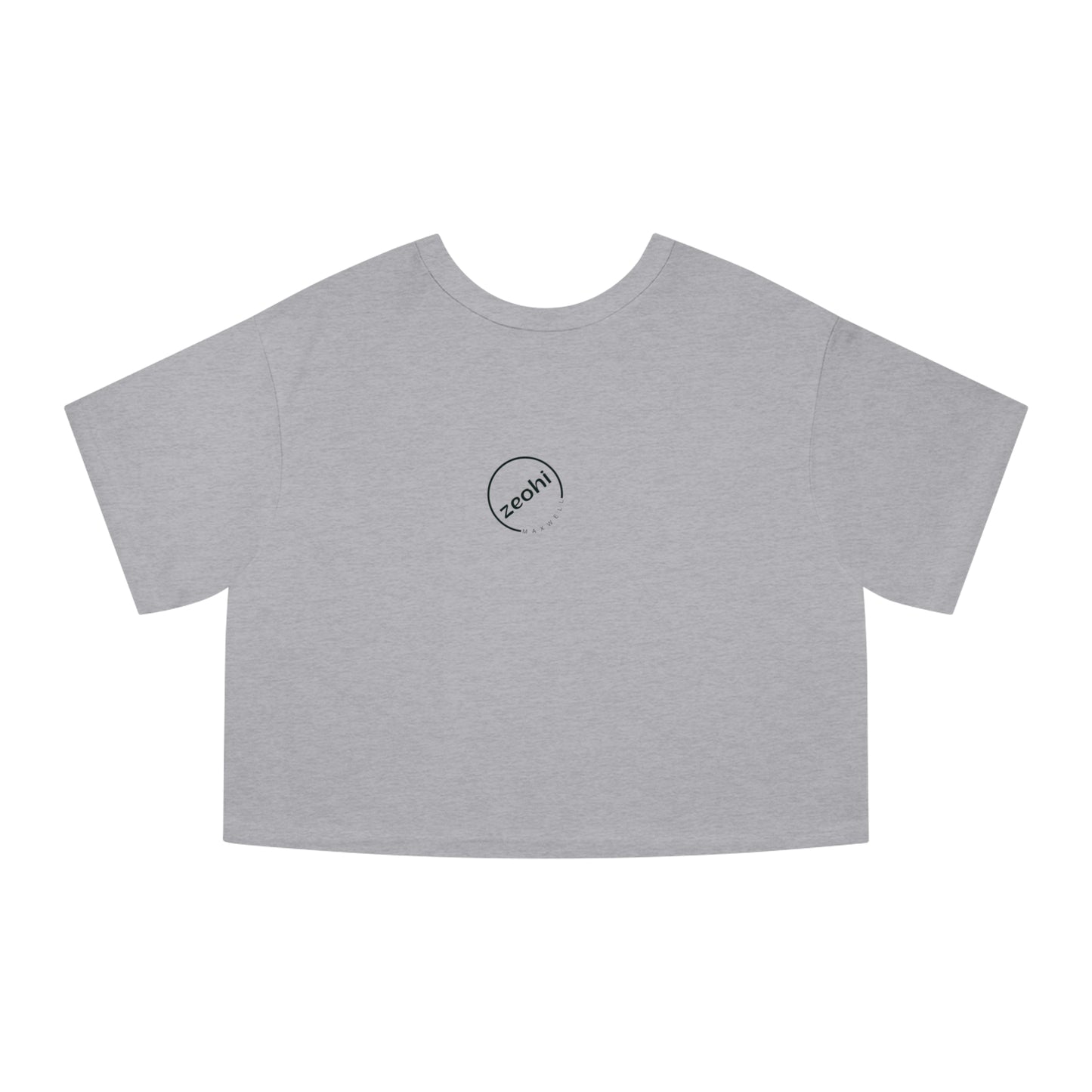 Yoga Enthusiast Cropped Tee - Fun Cartoon Design, Relaxed Fit, Gift for Yogis, Cute Workout Top, Mindfulness Apparel