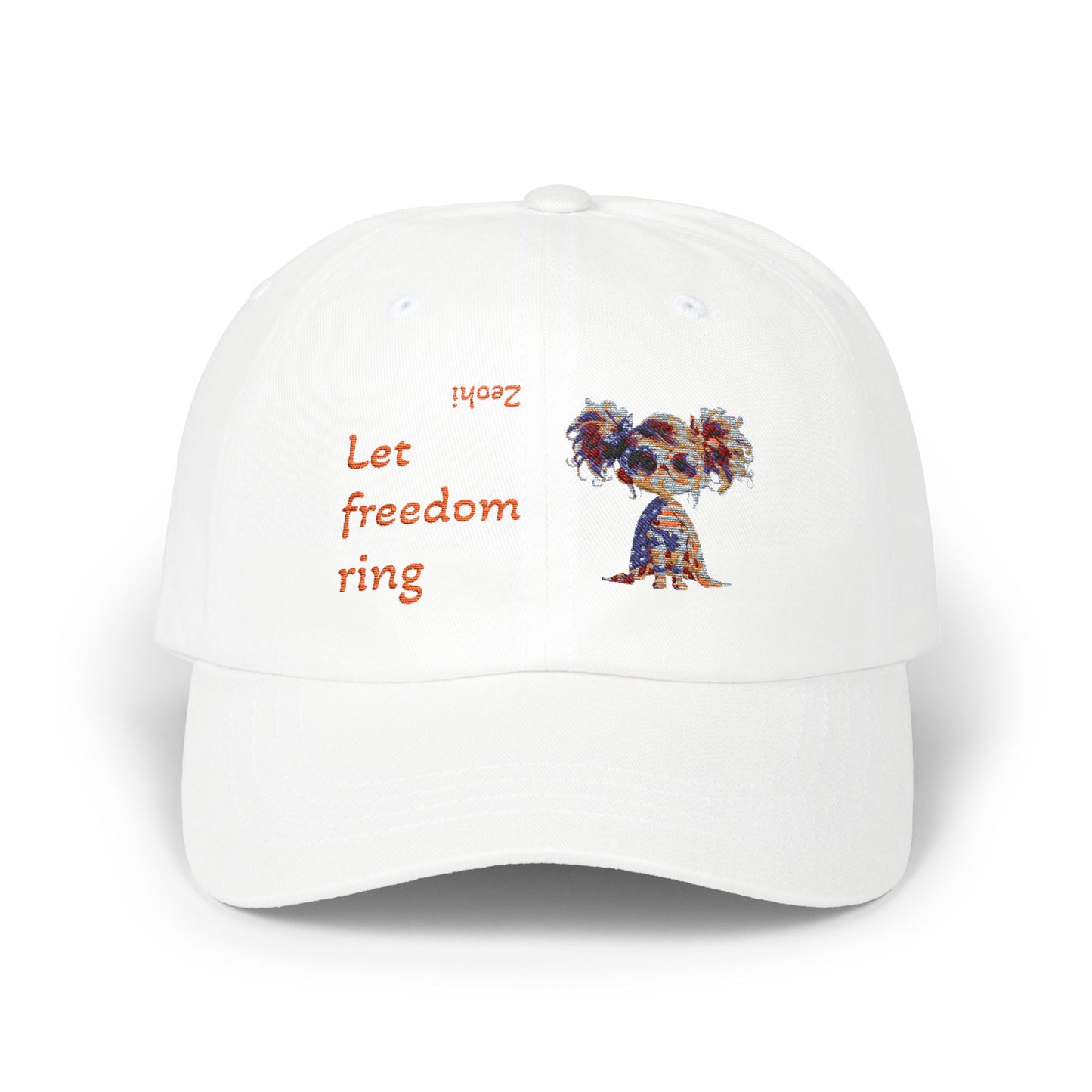 Patriotic Dad Cap - Let Freedom Ring, Adjustable Hat for BBQs, Outdoor Events, Gifts for Dad, Casual Summer Accessory
