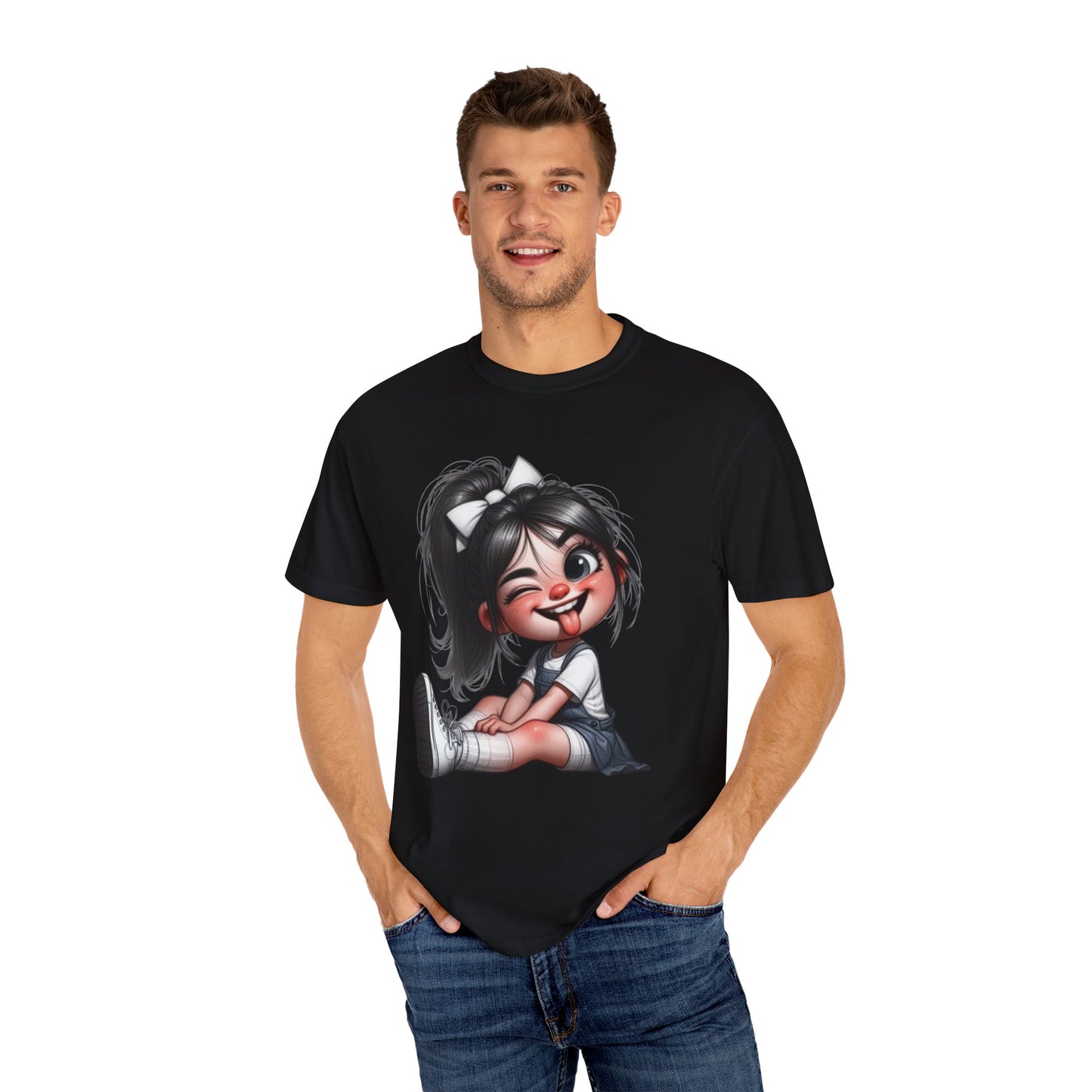 Cute Cartoon Character T-Shirt | Fun Graphic Tee, Gifts for Kids, Playful Style, Casual Wear, Birthday Apparel, Summer Fashion
