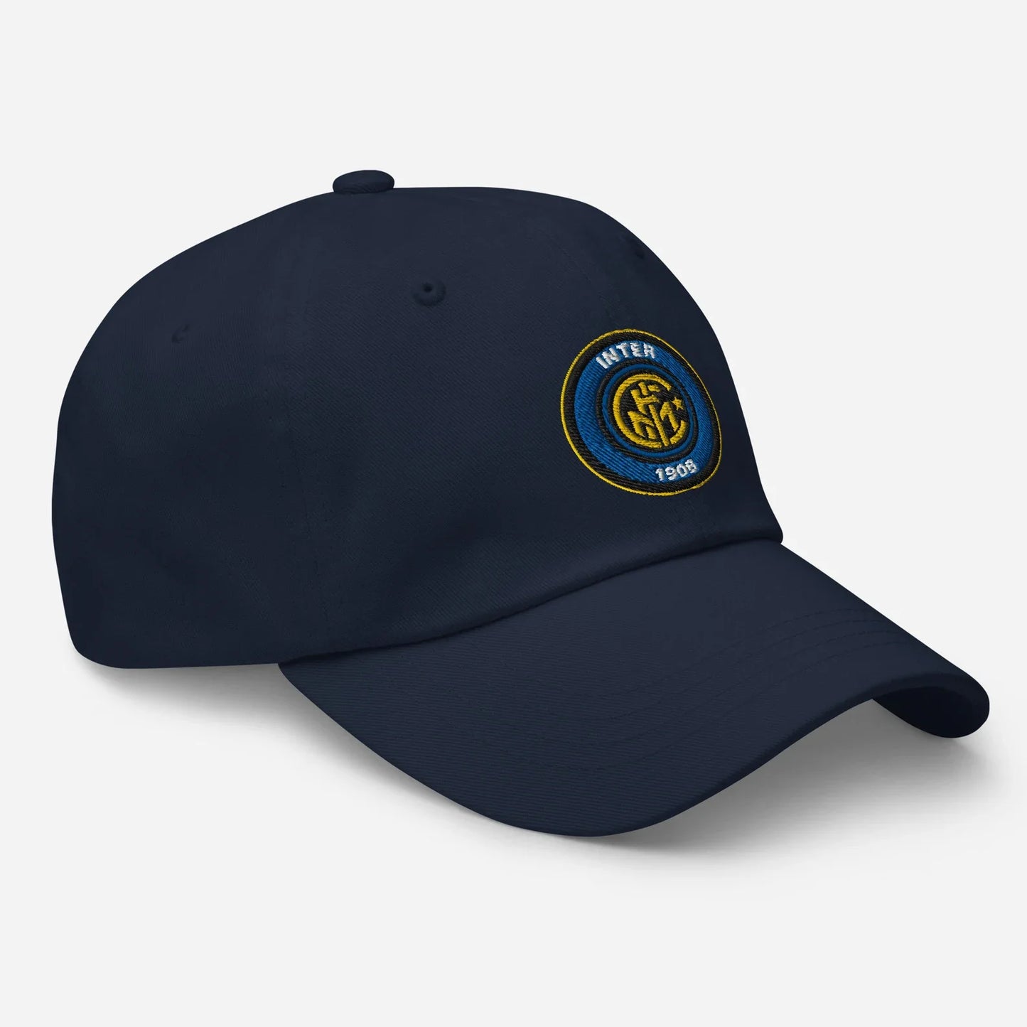 Nerazzurri | Adult low cut cotton twill baseball cap, Inter Milan baseball cap, Inter Milan hat, Baseball cap, Soccer cap.