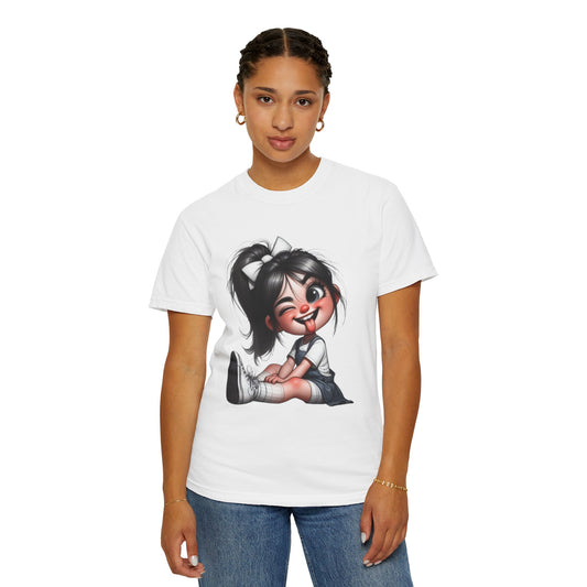 Cute Cartoon Character T-Shirt | Fun Graphic Tee, Gifts for Kids, Playful Style, Casual Wear, Birthday Apparel, Summer Fashion