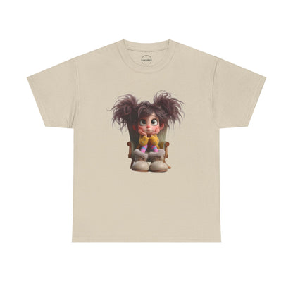 Playful Cartoon Tee for Kids, Fun Graphic Shirt, Unisex Cotton Tee, Whimsical Kid’s Apparel, Birthday Gift, Everyday Wear