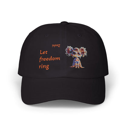 Patriotic Dad Cap - Let Freedom Ring, Adjustable Hat for BBQs, Outdoor Events, Gifts for Dad, Casual Summer Accessory