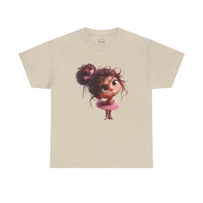 Adorable Cartoon T-Shirt - Perfect for Kids, Birthdays, Playtime, Everyday Wear, Gifts