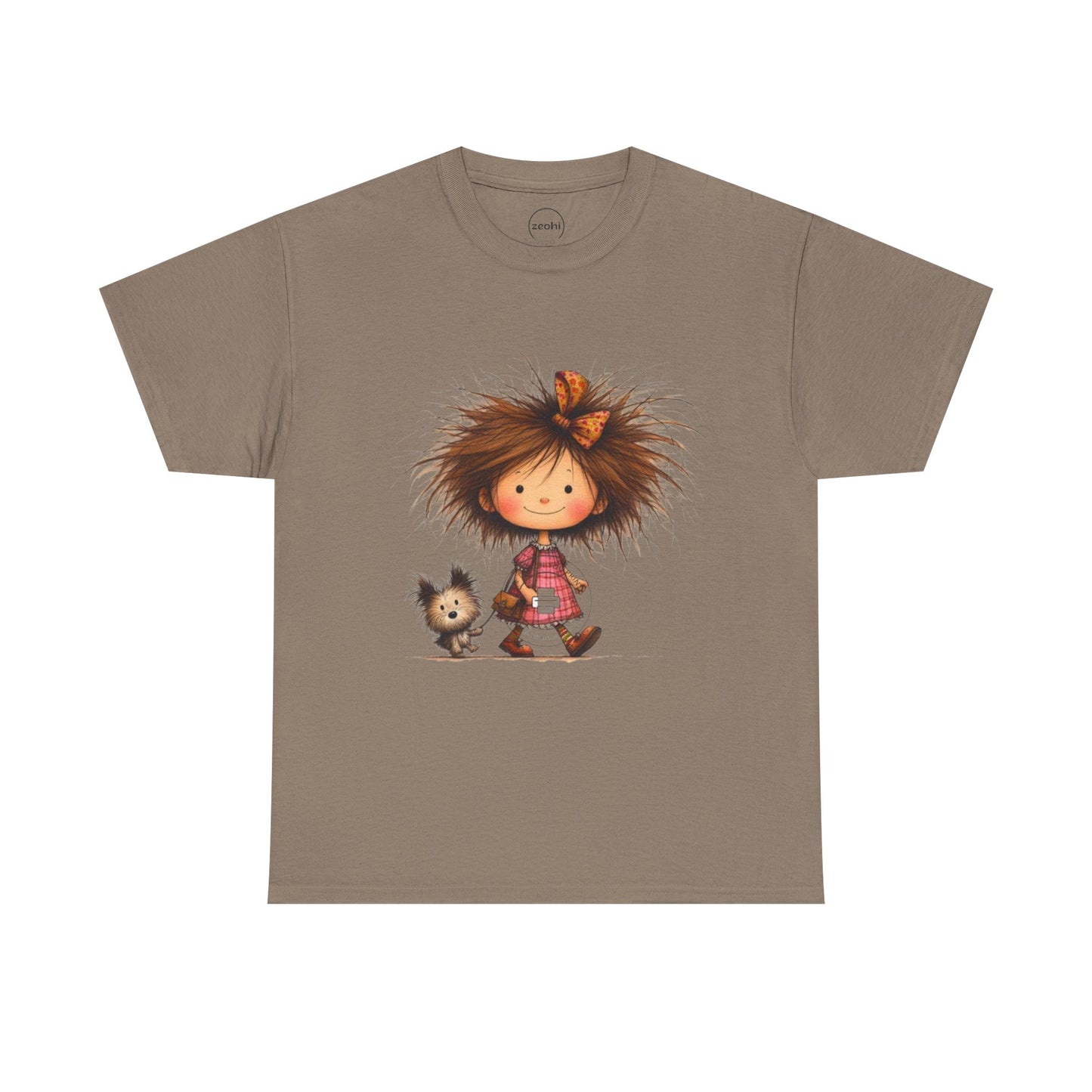 Whimsical Animal Friends Tee, Cute Graphic Tee, Family Gift, Birthday Gift, Fun Kids Apparel, Playful Cotton Shirt
