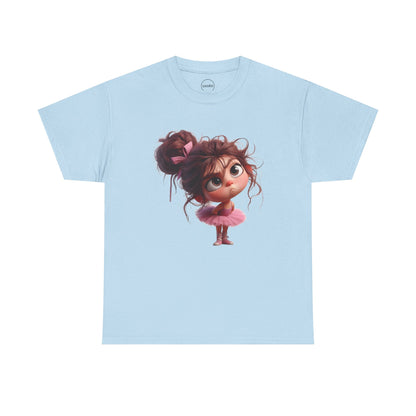 Adorable Cartoon T-Shirt - Perfect for Kids, Birthdays, Playtime, Everyday Wear, Gifts
