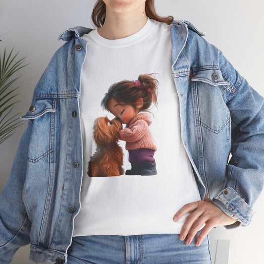 Dog Lover Tee, Cute Pet Shirt, Unisex Cotton T-Shirt, Gifts for Dog Lovers, Animal Lovers Apparel, Birthday Gift, Casual Wear