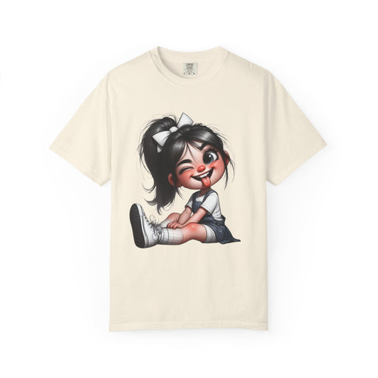 Cute Cartoon Character T-Shirt | Fun Graphic Tee, Gifts for Kids, Playful Style, Casual Wear, Birthday Apparel, Summer Fashion