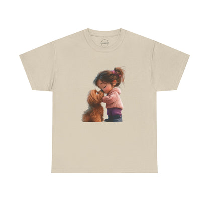 Dog Lover Tee, Cute Pet Shirt, Unisex Cotton T-Shirt, Gifts for Dog Lovers, Animal Lovers Apparel, Birthday Gift, Casual Wear