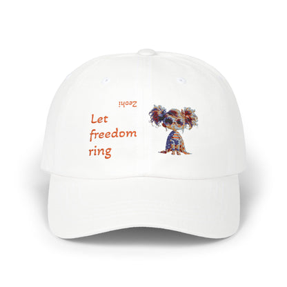 Patriotic Dad Cap - Let Freedom Ring, Adjustable Hat for BBQs, Outdoor Events, Gifts for Dad, Casual Summer Accessory